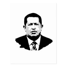 Hugo Chavez Vykort