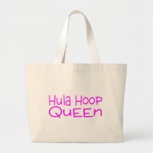 Hula ringdrottning tote bag