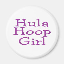 Hula ringflicka magneter