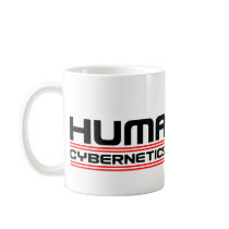Humandroid cybernetik kaffe muggar