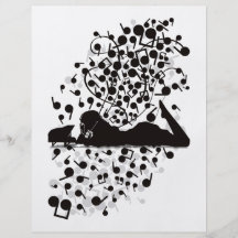 Humming_Tunes Flygblad Designs