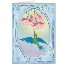 HUMMINGBIRD av SHARON SHARPE Kort