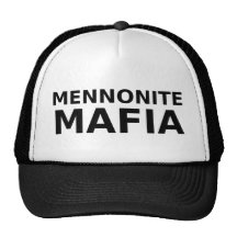 Humor för hatt för Mennonite maffia rolig Kepsar