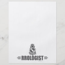 Humoristisk järnväg flyg blad