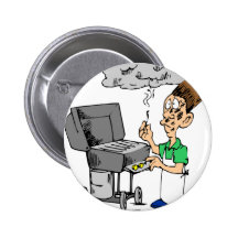 Humrous grillar gåvor nål
