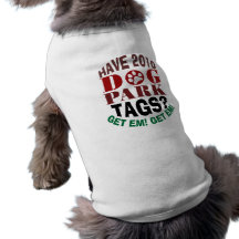 Hund 2010 parkerar märkre - få em t-shirt för hundar