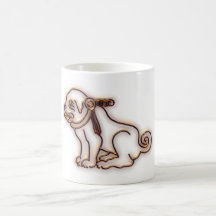 Hund dog kaffee tassen