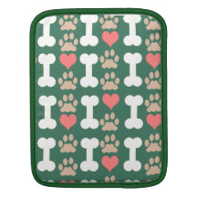 hund för hjärtabentass sleeves för iPads