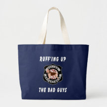 Hund för polis K9 Tote Bag
