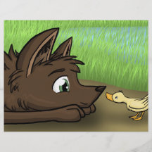 "Hund och anka ", Personliga Flygblad