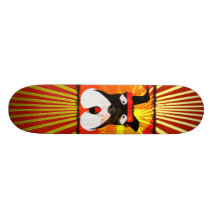 Hund skäll anpassad skate board