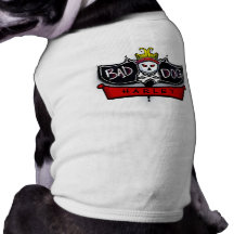 Hund tröja - DÅLIGAHUNDskalle & Crossbones