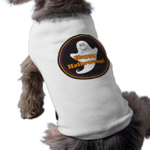 Hund tröja för happy halloweentecknadspöke