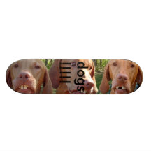 hundar!!!!! anpassad skate board