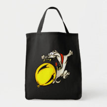 Hundattackballong Tote Bag