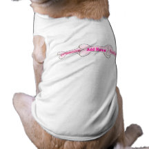 HundbenPrincess Anpassade Tshirt Tröja För Hundar