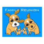 HundfamiljReuion vykort