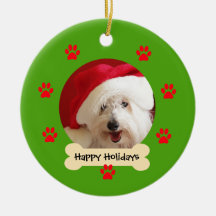 Hundjulprydnad - julhatt på hunden julgransdekorationer