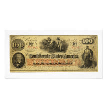 Hundra dollar förbundsmedlemstater av Amerika Skräddarsydda Fotokort