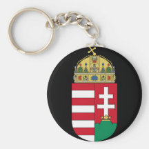 hungary emblem nyckel ring