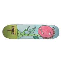 Hungry Flowers, by VB Personalisiertes Skateboard