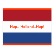 Hup. Holland. Hup! vykort