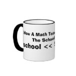 Hur en Mathlärare beskådar skolår, schooen… Kaffe Mugg
