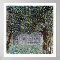 Hus för Gustav Klimt ~-lantgård Posters