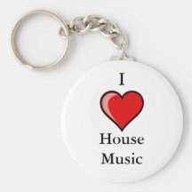 Husmusik Keychain Nyckelringar