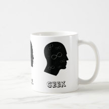 Huvud med oändlighetssymboler - GEEKmugg