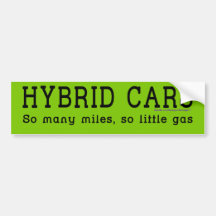 Hybrid- bilar bildekaler