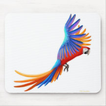 Hybrid- Camelot Macaw Mousepad Musmatta
