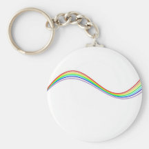 hyperbole arc-en-ciel porte-clefs