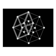 hypercubemörk vykort