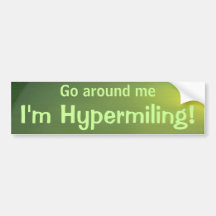 Hypermiling bildekal II