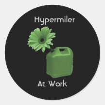 hypermiling-clearbck2 Hypermiler, på arbete Klistermärke