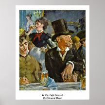 I Cafe-Konserten av Edouard Manet Print