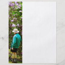 I den lila trädgården flyg blad