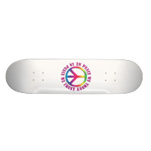 I fred litar på vi skateboard