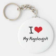 I heart My Algologist Keychains