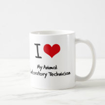 I heart My Animal Laboratory Technician Mug