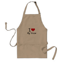 I heart My Vicar Aprons