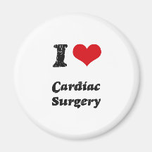 I love Cardiac Surgery Refrigerator Magnets