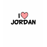 I Love Jordan Tshirts