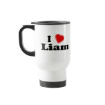 I Love Liam Coffee Mugs