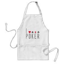 I Love Poker Schürzen