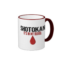 I mitt blod SHOTOKAN Kaffe Mugg