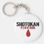 I mitt blod SHOTOKAN Nyckel Ring