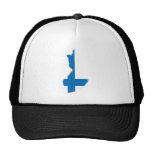 I naturlig storlek Finland flaggakarta Baseball Hat