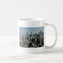I stadens centrum Chicago Kaffe Kopp